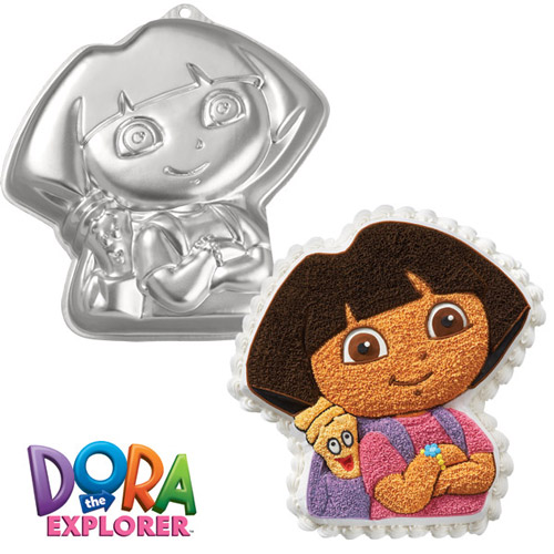 Dora the Explorer bageform - Wilton